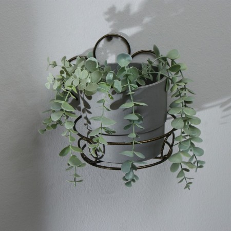 Suspension for Kashpo, wall, 1 pot, d = 15 cm, bronze-1