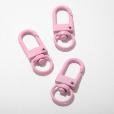Carbine 3.2 × 1.3 × 0.2 cm (set 3 pcs.), Pink color