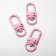 Carbine 3.2 × 1.3 × 0.2 cm (set 3 pcs.), Pink color