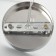 Lamp Bayerlux "Kian" E27 40W silver 23x15x60 cm