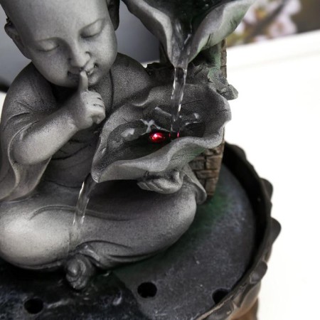 Fountain "Little Buddha" h = 30 cm 30x20 cm-2