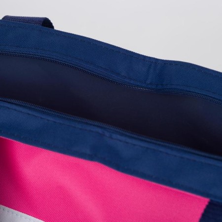 Bag beach on lightning, blue/white/pink color-4