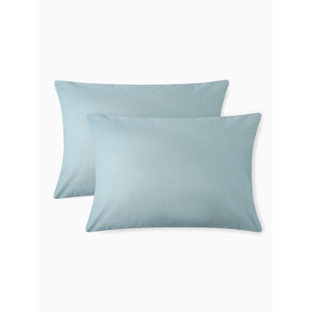 Set of pillowcases "Ethel" 50x70 cm - 2 pcs, emerald, 100% cotton, calico
