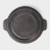 Cast iron fried "Birger", 1.5 l, d = 24 cm, glass cover, black color