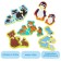 Soft puzzle for babies "Mom and kids", 5 puzzles, crumb I