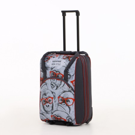 Small Small 37 L (S) SACVOYAGE, with extension, road trim on lightning, color gray color-1