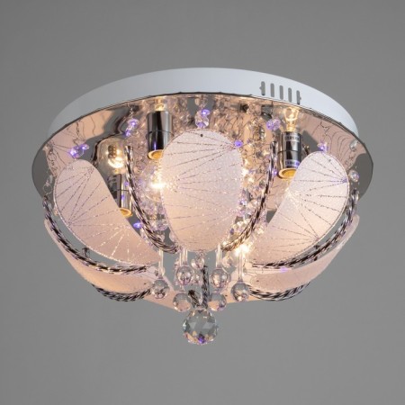 Chandelier 5955/400 CR chrome 4x40W E14 LED-RGB PDU 40x40x21cm-1