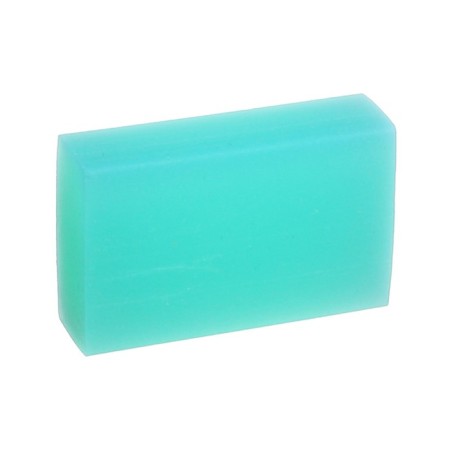Rectangular "Neon" eraser in a paper holder, mix-8