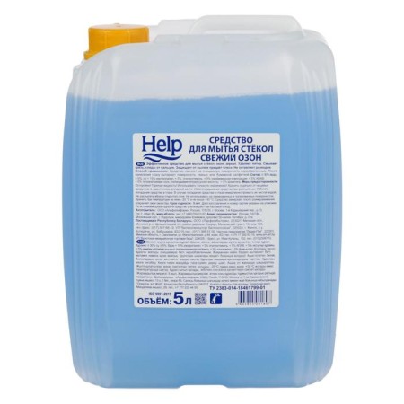 HELP glass washing, fresh ozone, without a sprayer, 5 liters