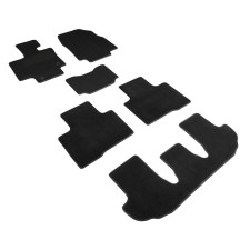 Lux pile rugs for Toyota Highlander IV, 2019-n.