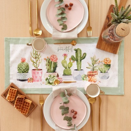 The Ethel track Cacti 30*70 cm, 100% cotton, sarzha 190 g/m2-1