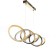 Lamp with DDD "Jasper" LED 80W 3000-6000k gold 105x25x24.5-124 cm