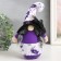 Interior doll "Granny in an outfit with spider and bats" 13x7x21 cm