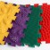 Modular massage rug "Forest", 8 modules, 4 species, color mix
