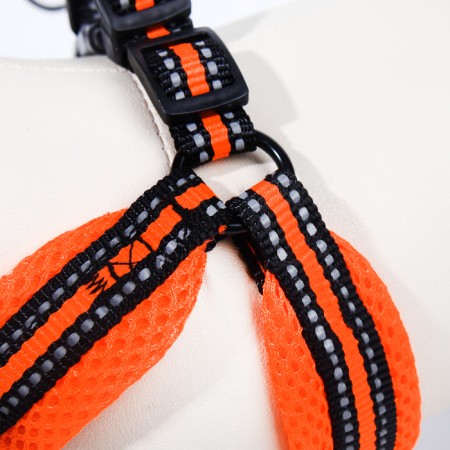 The ammunition kit is soft, reflective, leash 120 x 1.5 cm, Osh 35-53 cm, orange-4