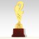 Cup "2nd place", award figure, gold, plastic stand, 16.8 × 6.2 × 6.4 cm.