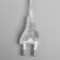 LED figure "Star" 28 cm, plastic, 220 V, glow warm white