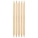 Knitting needles, bamboo, 8.0 mm/20cm, 5 pcs