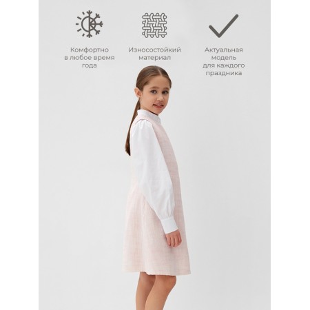 Платье для девочки MINAKU: PartyDress, цвет розовый, рост 146 см-1