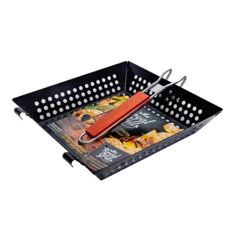 Royalgrill 29x28.5 cm, with a folding handle, with a folding handle.-1