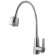 Fashun A54301-3 kitchen mixer, single-leaf, flexible spout, stainless steel, satin