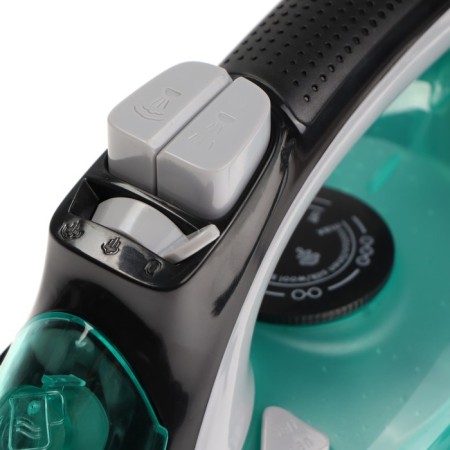 Iron Sakura SA-3070, 2400 W, ceramic sole, 320 ml, anti-nakip, turquoise-4