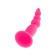 Anal plug A-Toys by Toyfa Hild, silicone, pink color, 11 cm