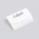 Envenue for certificate with embossing, ivory, 10.5 x 7