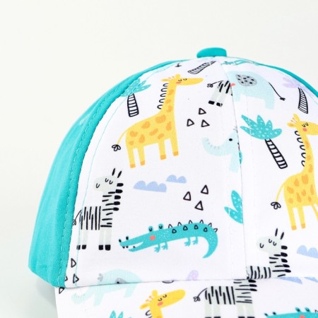 Children's cap for the boy "Africa", district. 48-50-6