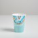 A glass for flowers "fluid", blue, 350 ml
