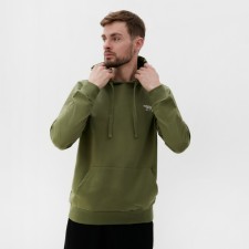 Male sweatshirt with a hood Mist Men’s Casual size 56, green
