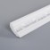 Ceiling skirting board C06/30 "Alma" silver, 30x30x2000