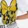 T -shirt "Not Stressed" Minnie Mouse, White