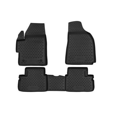 Rugs in the salon for Daewoo Matiz (II, IIR, III), 2005-2016, 4 pcs.