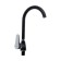 Accoona A45111F kitchen mixer, 1-crap, silumin, 35 mm cartridge, black/chrome