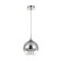 Suspension Fermi 1x60W E27, nickel 20x20 cm