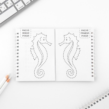 Set: a double notebook with tasks and the handle "Cats"-5