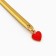 Tablespoons with suspensions “to the one I love very”, 2 pcs., 3 x 15 cm.