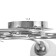 Jil chandelier 5x60W E27 chrome 64x64x22cm