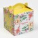 Confectionery box with a window, a chest, packaging, “watercolor flowers” ​​20 x 20 x 20 cm