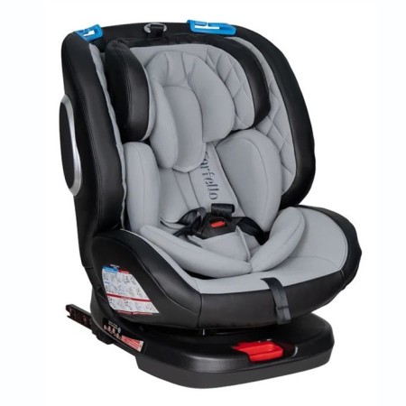 Car seat children's Farfello, ISOFIX system, gray color