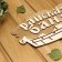 2-layer plate "Paradise bath (basin)", 30x17.5cm