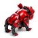 Max robot, light, sound effects, metallic, red color