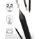 Chernographic pencil (simple) Hb, calligrata, with an eraser, sharpened, plastic, hexagonal, black