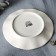 Ceramic plate "FUHEN", 21.5 cm, white color