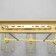 Gerda lamp 3he27 40W gold 78x31x33-90cm Bayerlux