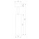 Lamp ceiling Elektrostandard, Diffe LED 8 W, 39x39x197 mm, IP20, silver color