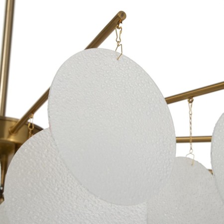 Cauces "Big Chips" E14 5x40W gold 60x60x11 cm Bayerlux-3