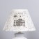 Lamp table ceramics "Roman Empire" E14 220V 39x25x25 cm Risalux