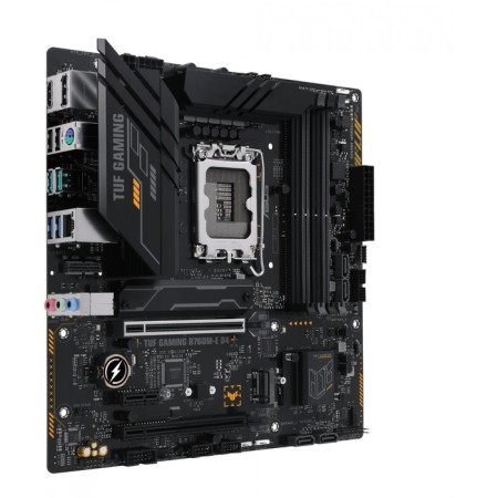 The ASUS TUF Gaming B760M-E D4 SOC-1700 Intel B760 4XDDR4 MATX AC`97 8ch (7.1) 106498-5